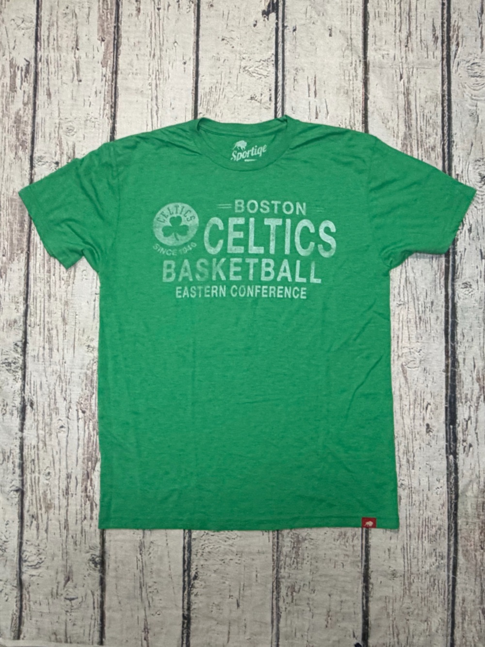 Boston Celtics NBA Basketball Retro Sports Crewneck Tshirt